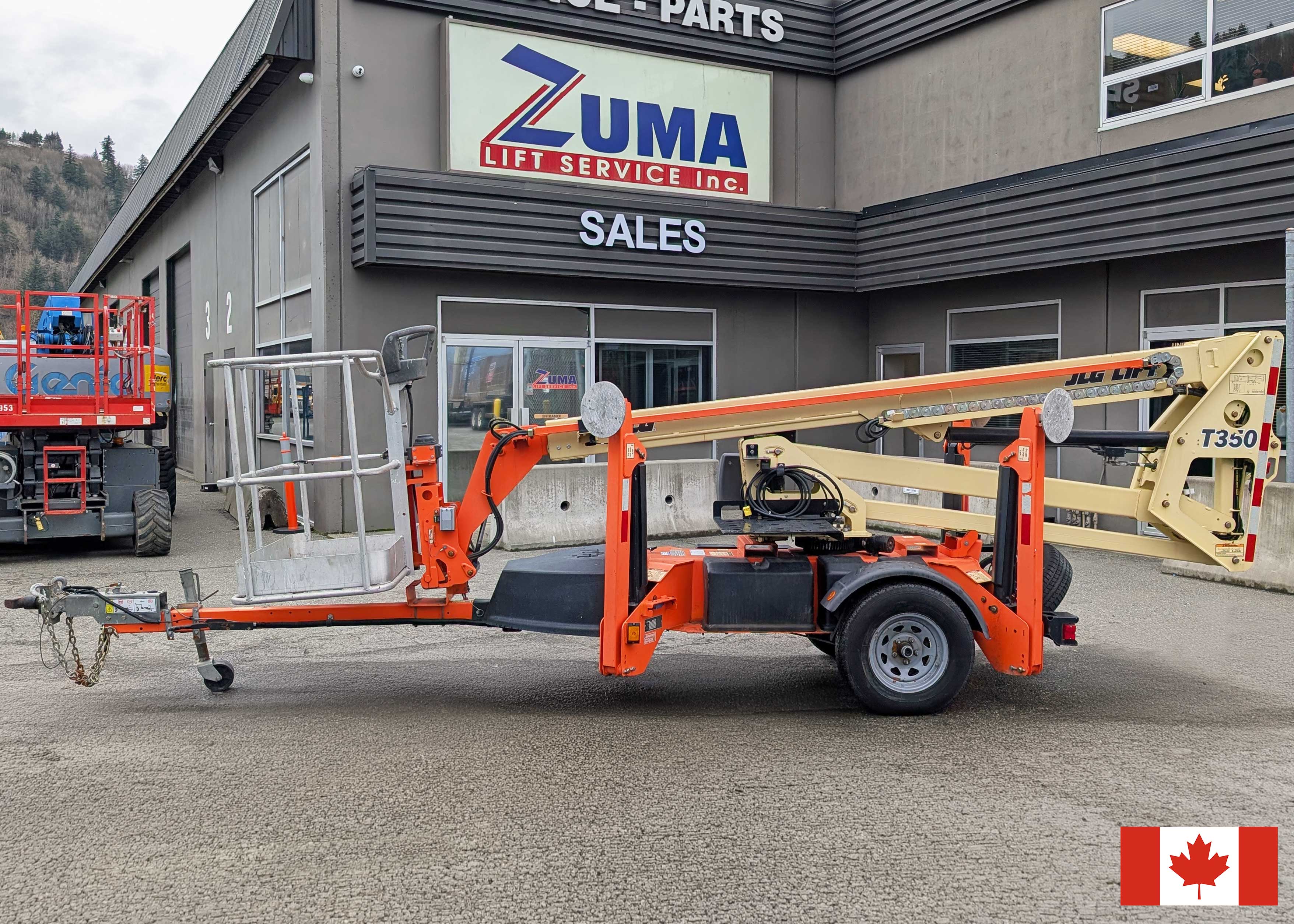 2018 JLG T350 Towable Boom Lift