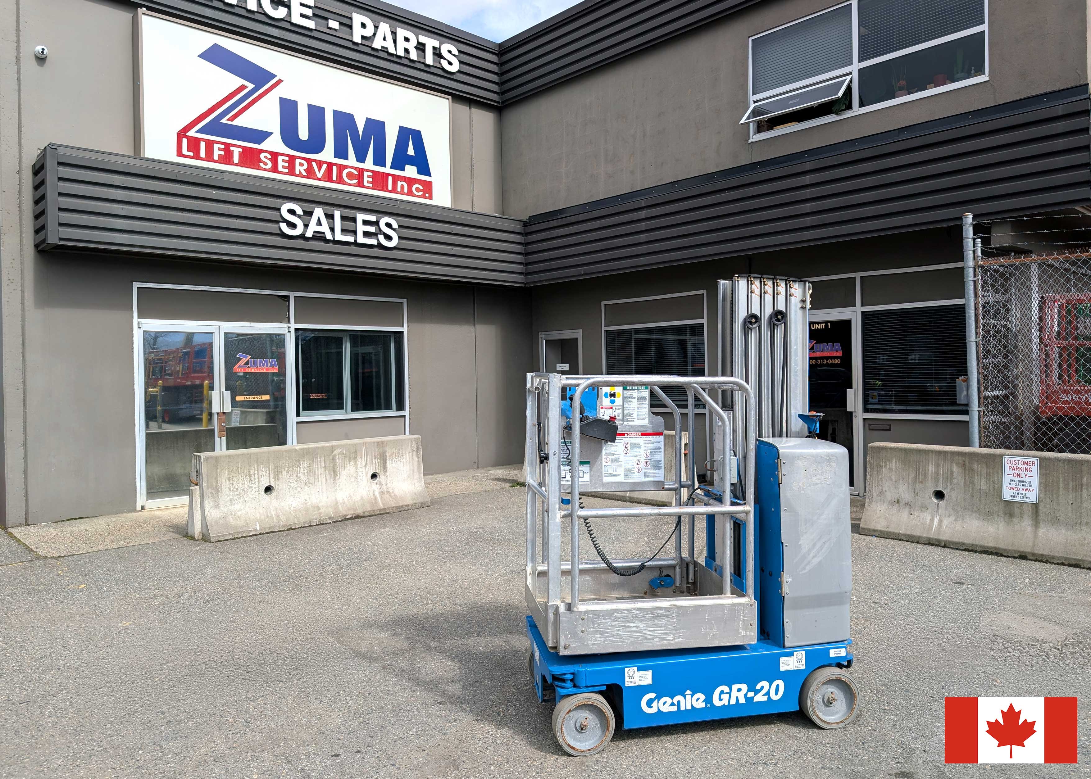 2018 Genie GR20 Scissor Lift