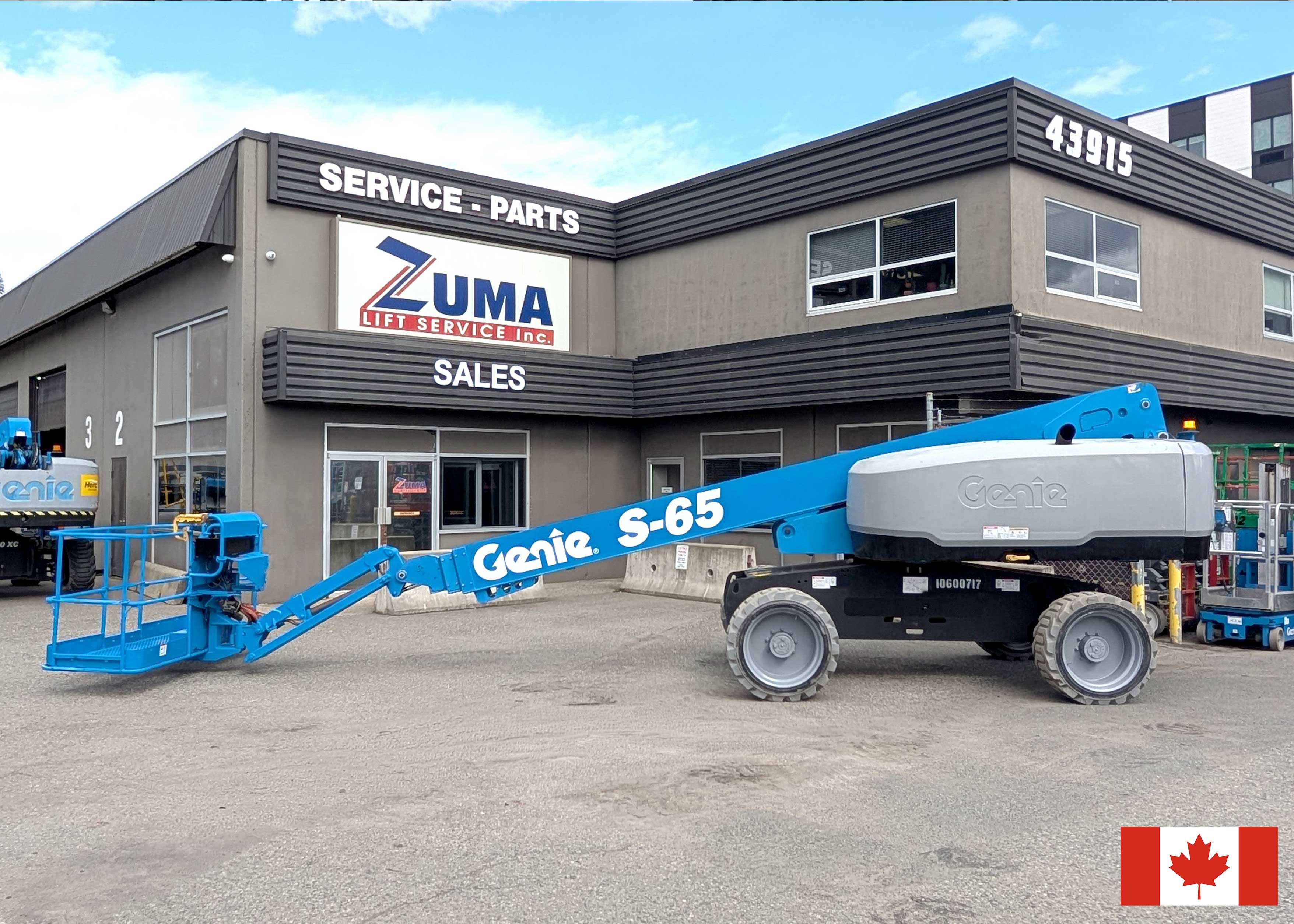 2017 Genie S-65 Boom Lift