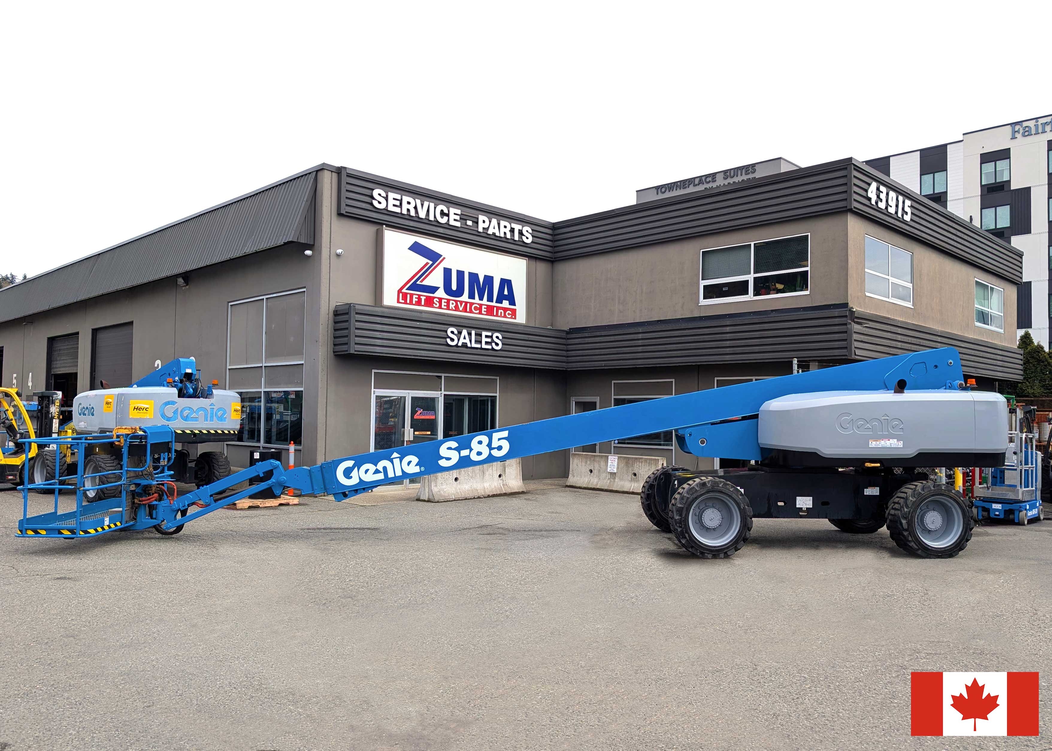 2017 Genie S-85 Boom Lift