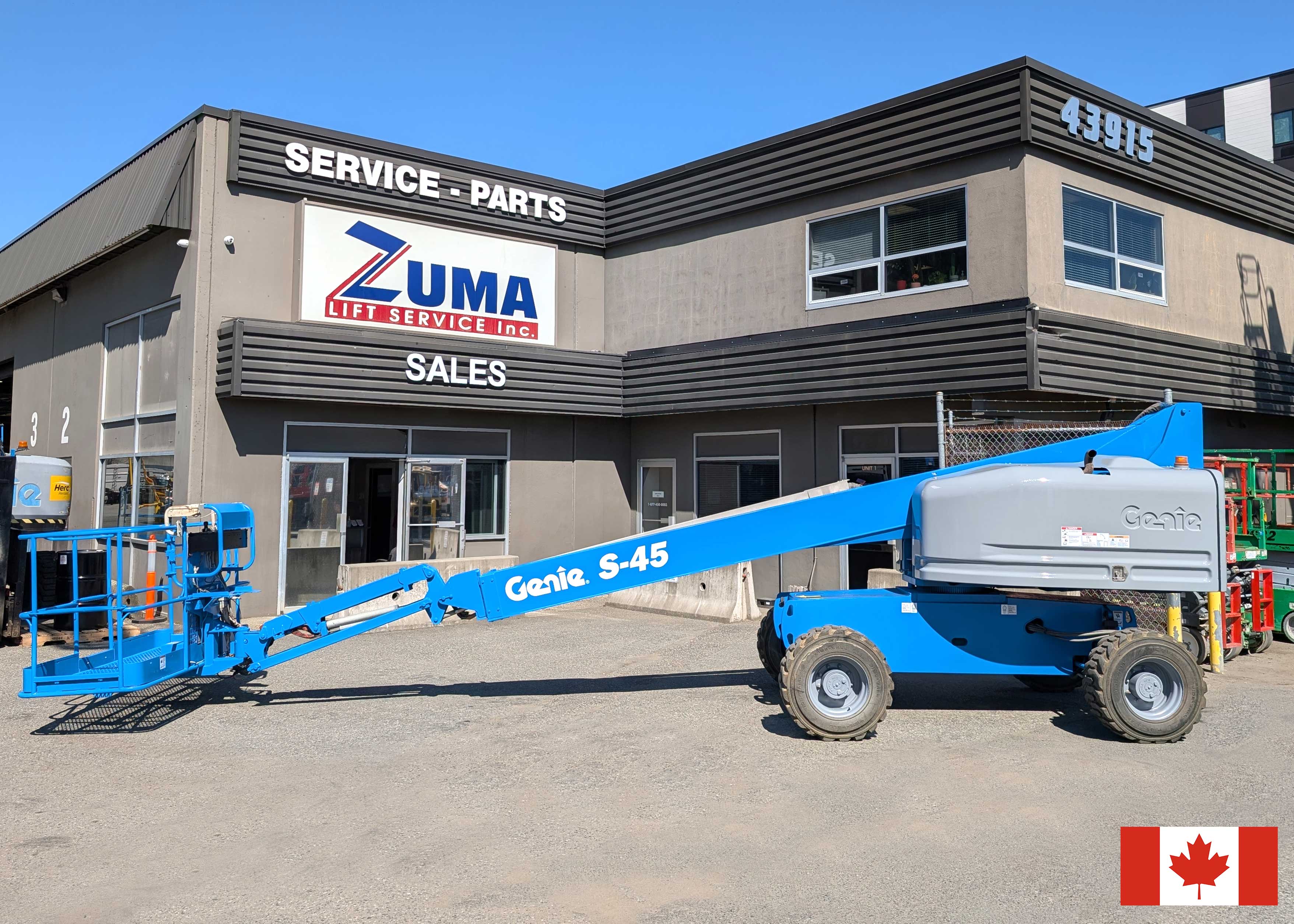 2017 Genie S-45 Boom Lift