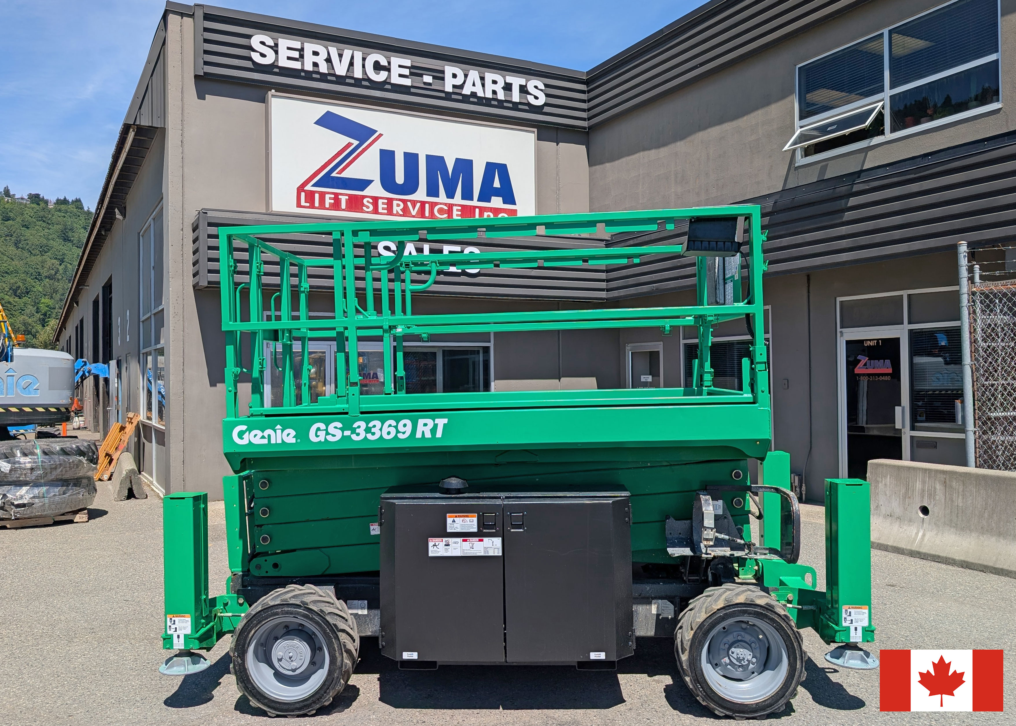 2016 Genie GS-3369RT Scissor Lift