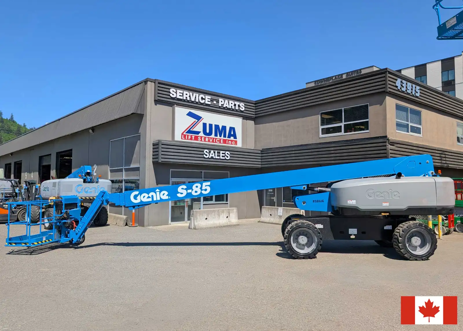 2017 Genie S-85 Boom Lift