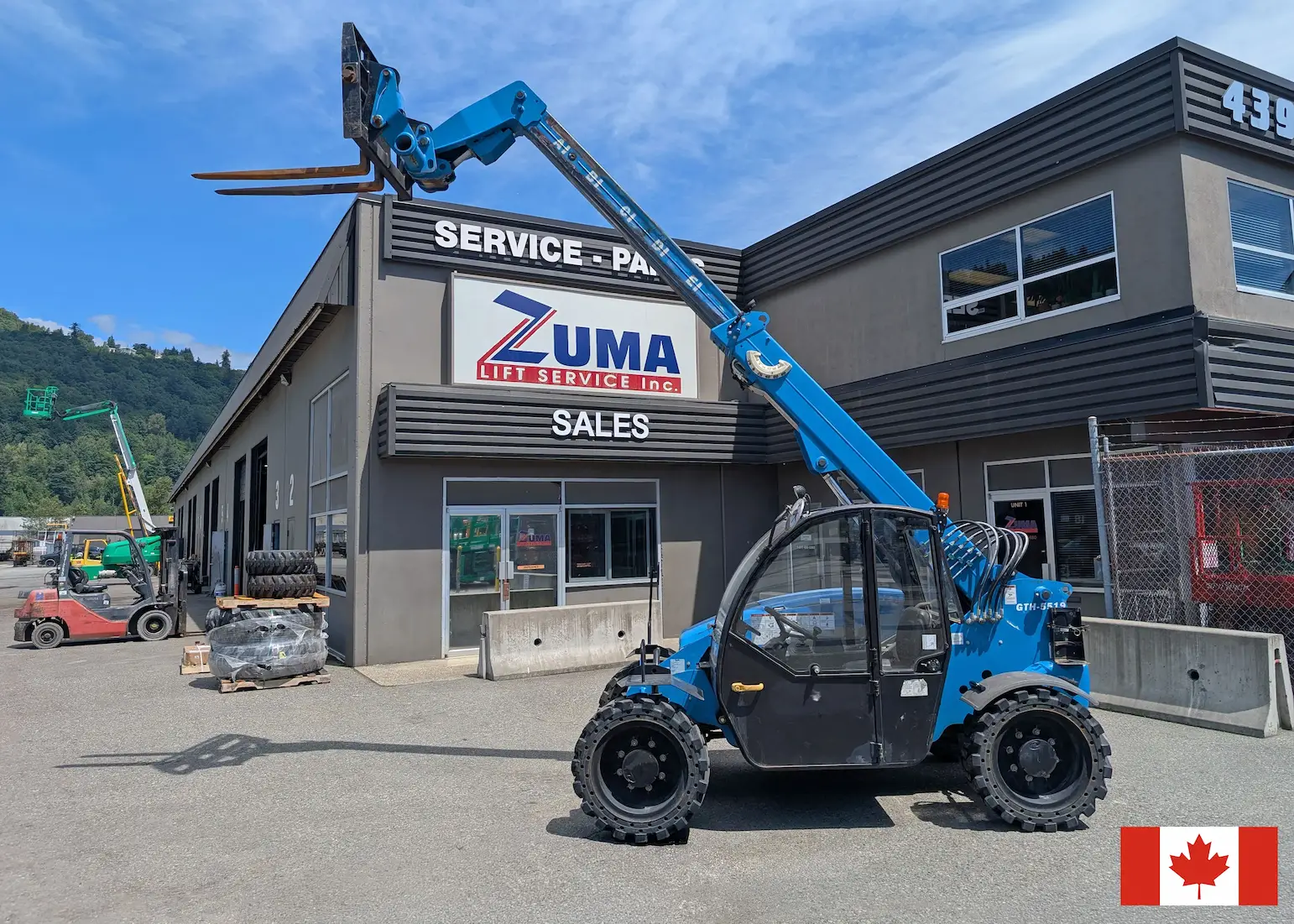 2018 Genie GTH-5519 Telehandler