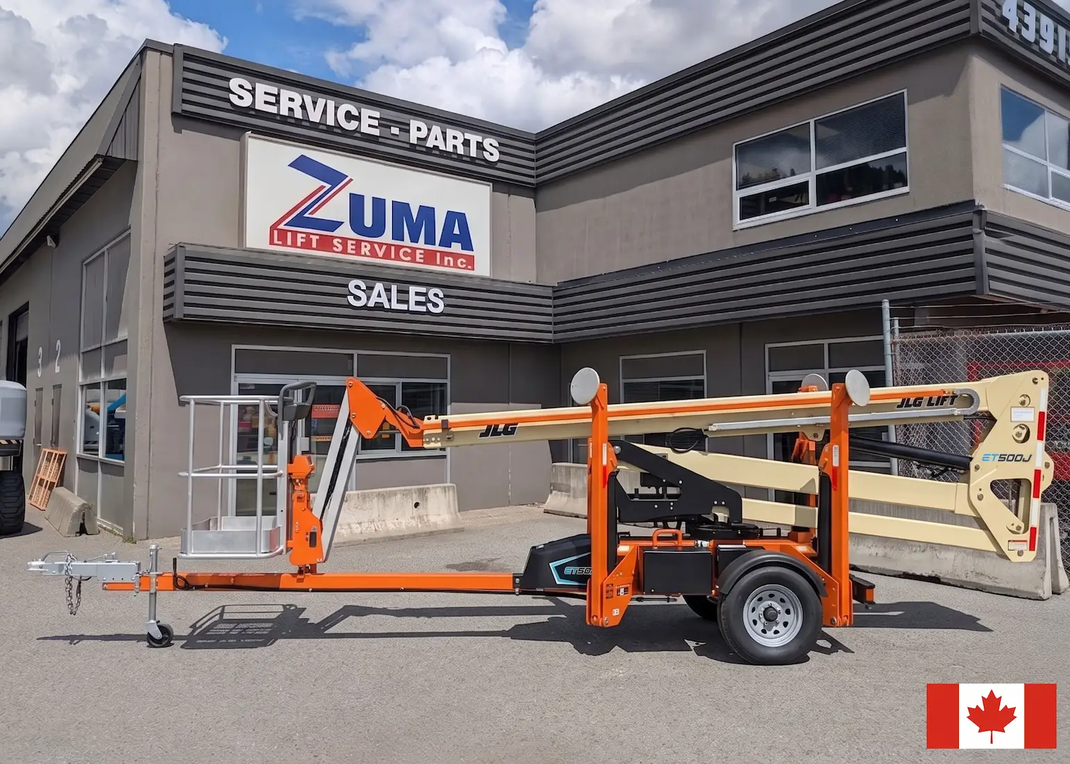 NEW JLG ET500J Towable Boom Lift