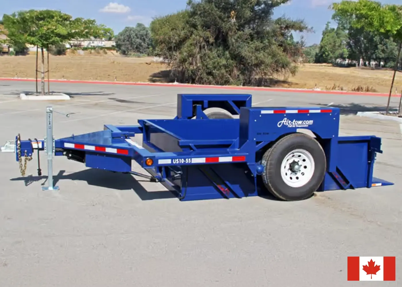 NEW Air-tow US10-55 Utility Drop Deck Trailer
