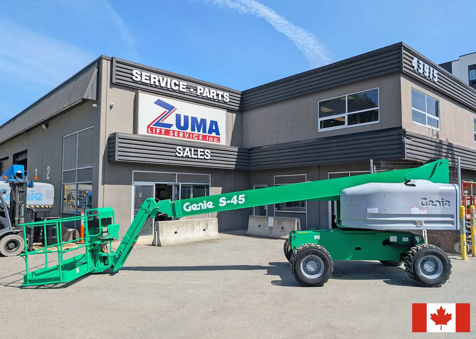 2016 Genie S45 Boom Lift