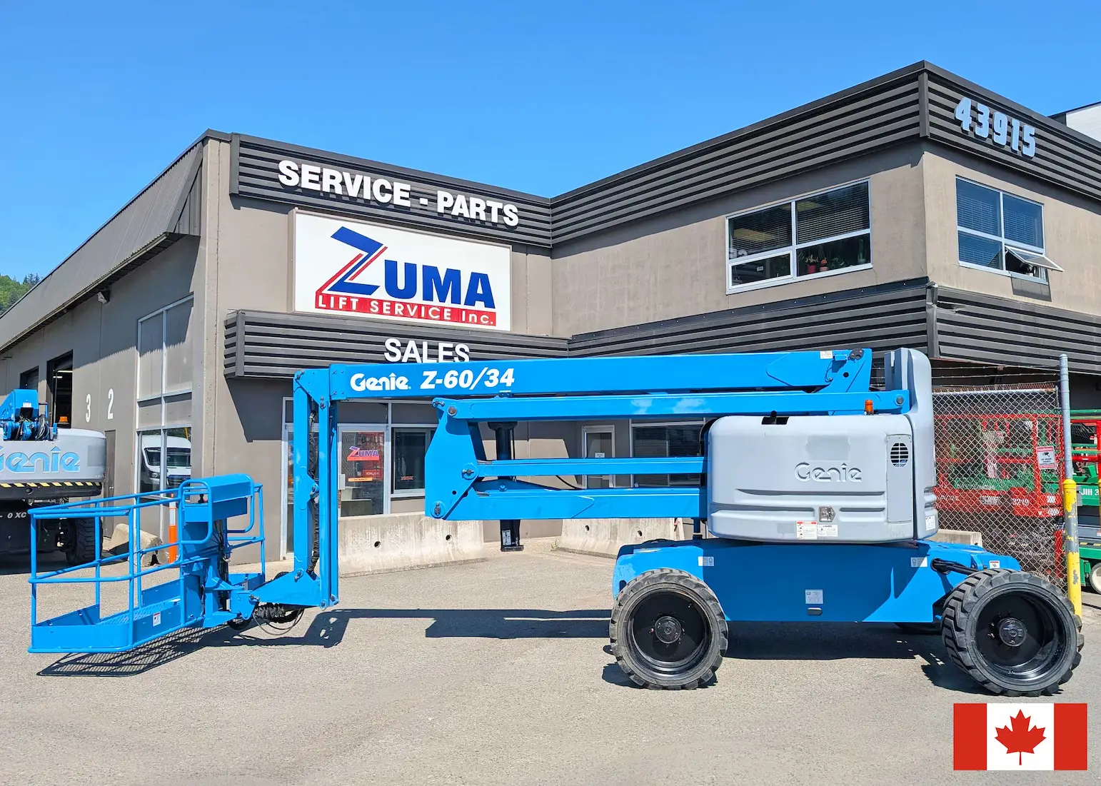 2011 Genie Z-60/34 Boom Lift