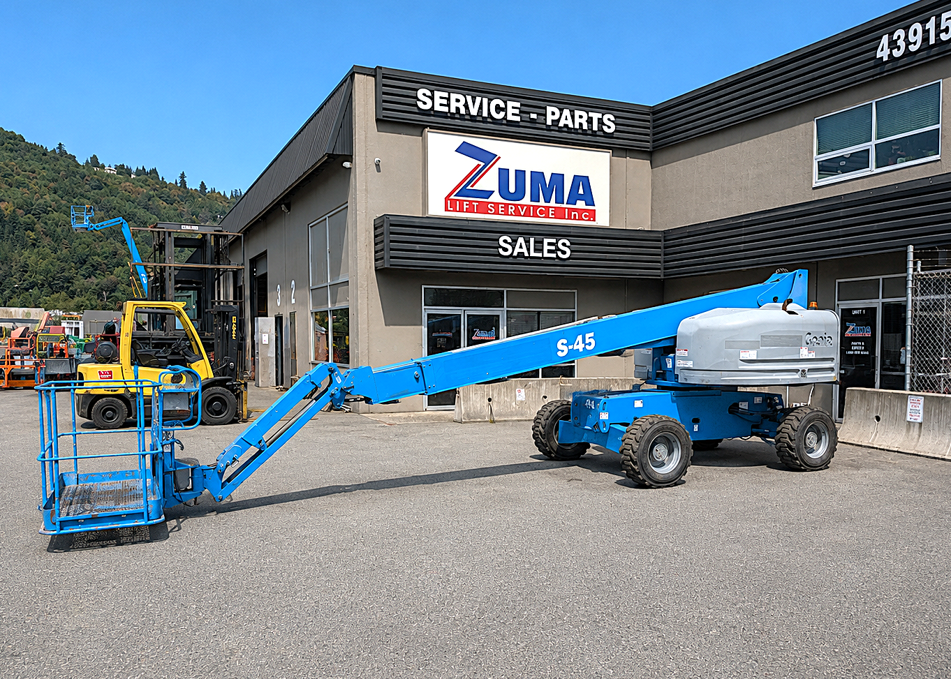 2018 Genie S45 Boom Lift