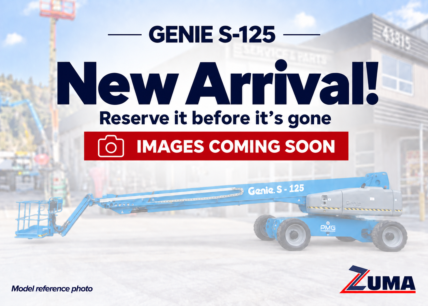 2016 Genie S-125 Boom Lift