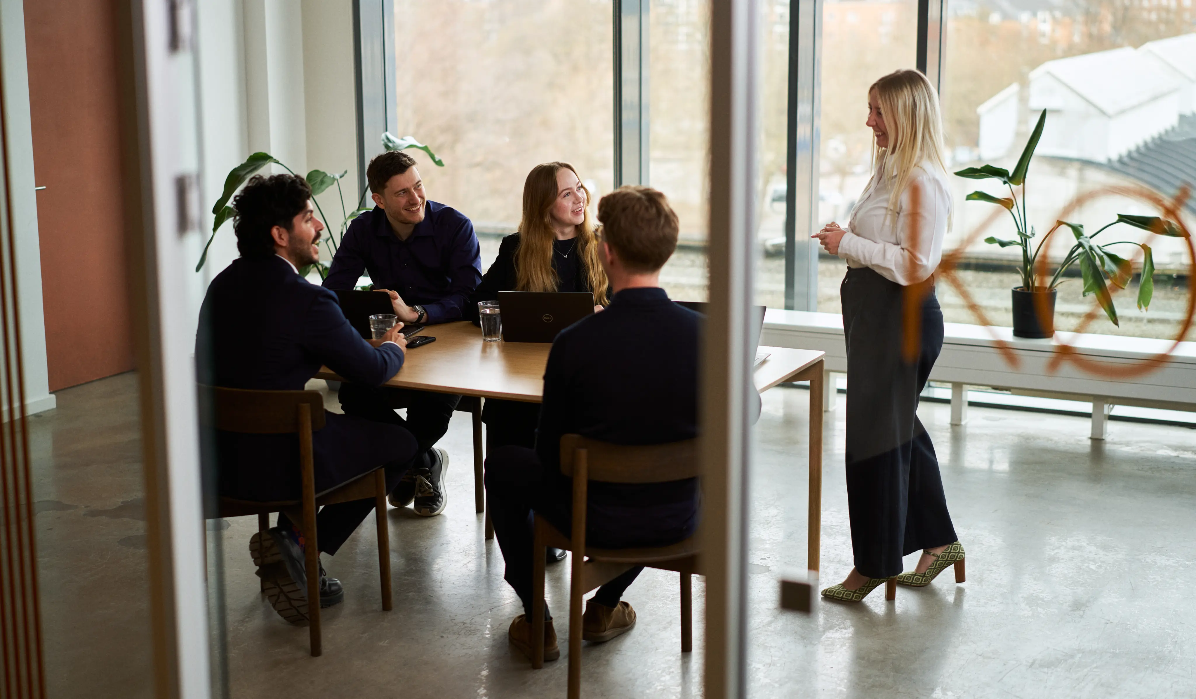 People in a meeting room