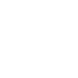 White interconnected squares and rectangles forming a network or data flow icon on a transparent background.