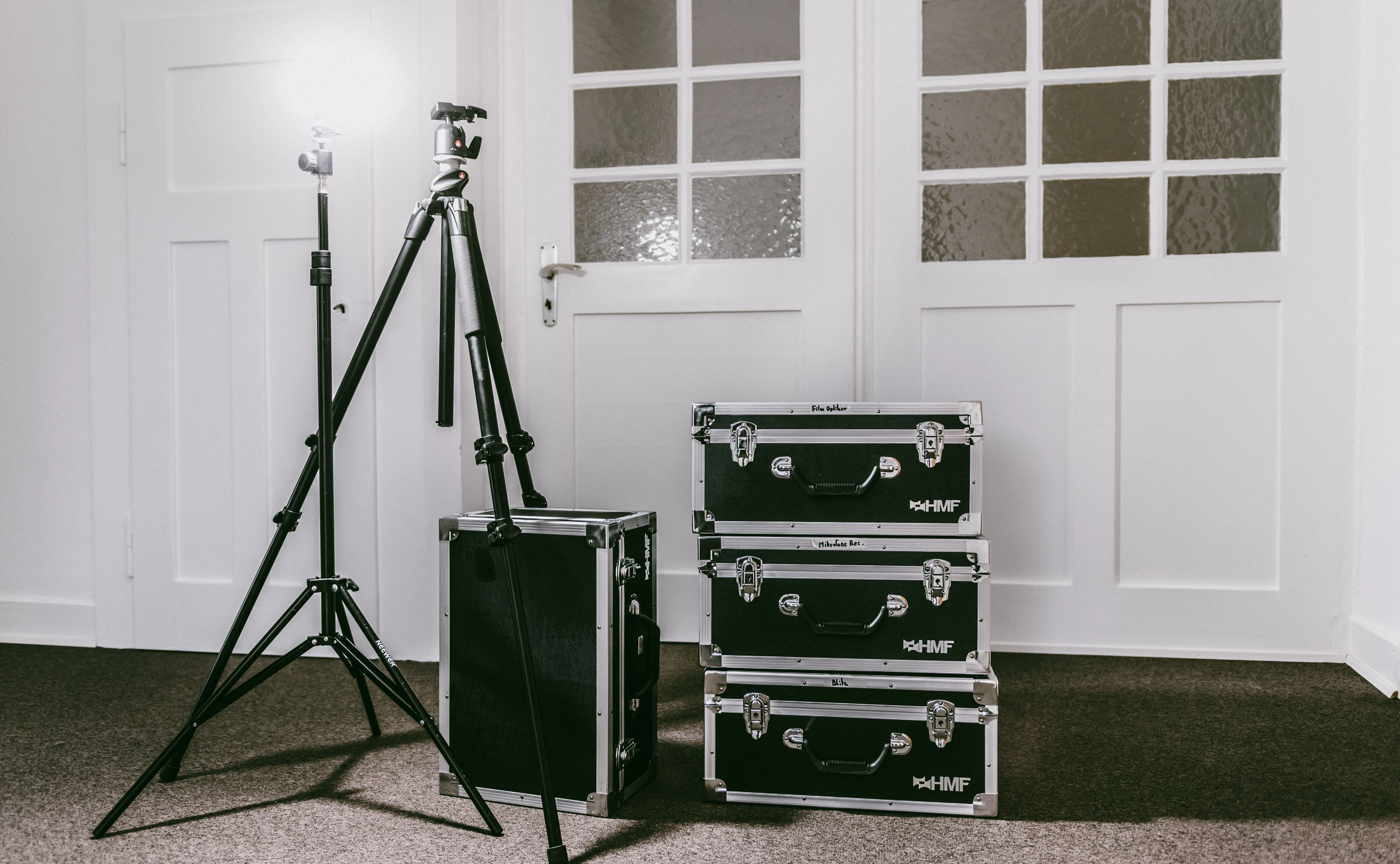 Filmproduktionsequipment