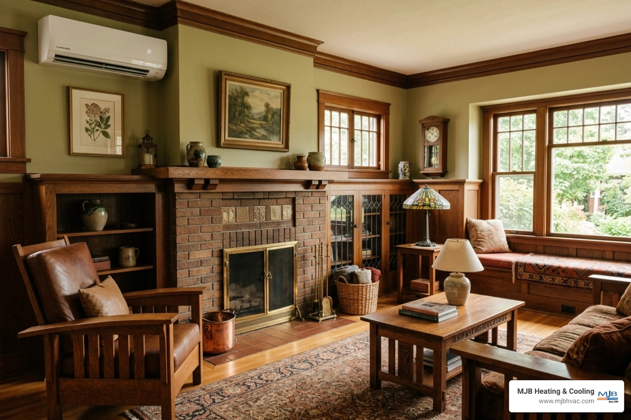 The Best Rooms for a Mini Split System in Your Character Home