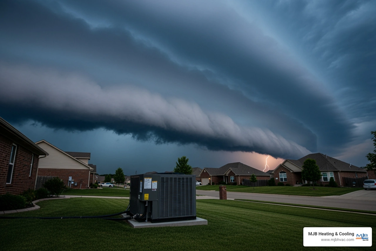 How Severe Storms and Tornadoes Affect Your HVAC