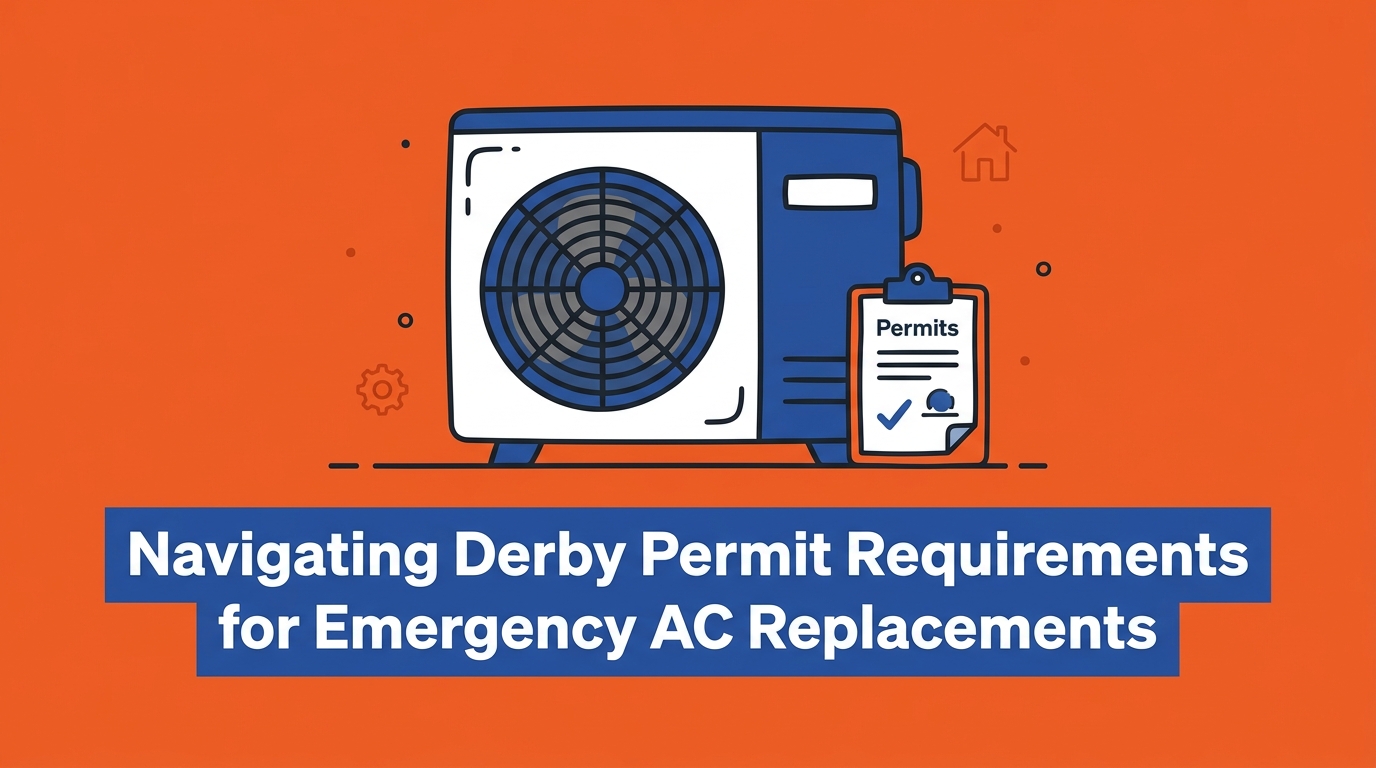 Navigating Derby Permit Requirements for Emergency AC Replacements