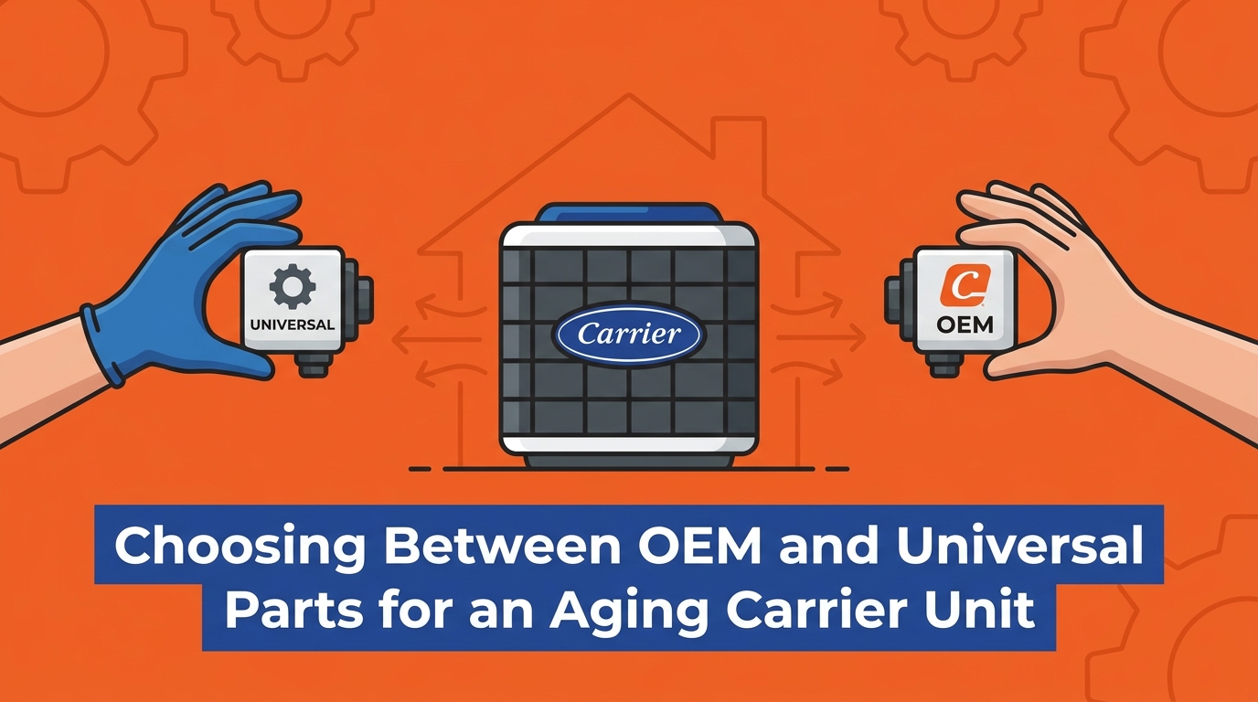 Choosing Between OEM and Universal Parts for an Aging Carrier Unit
