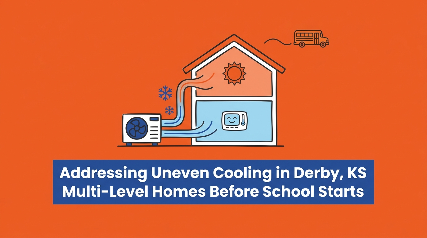 Addressing Uneven Cooling in Derby's Multi-Level Homes Before School Starts