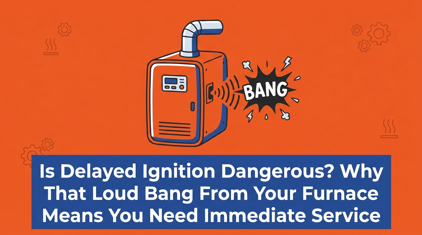 Why That Loud Bang From Your Furnace Means You Need Immediate Service