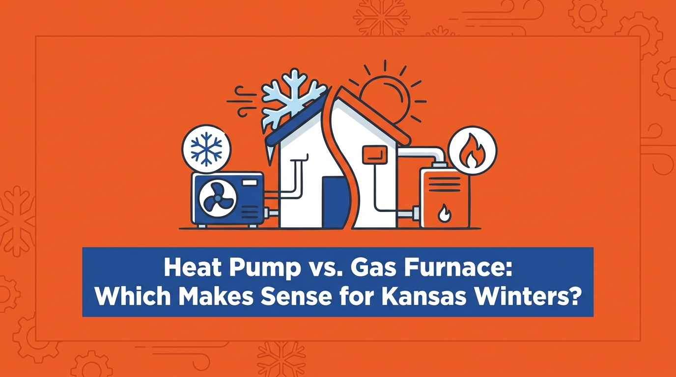Heat Pump vs. Gas Furnace: Which Makes Sense for Kansas Winters?