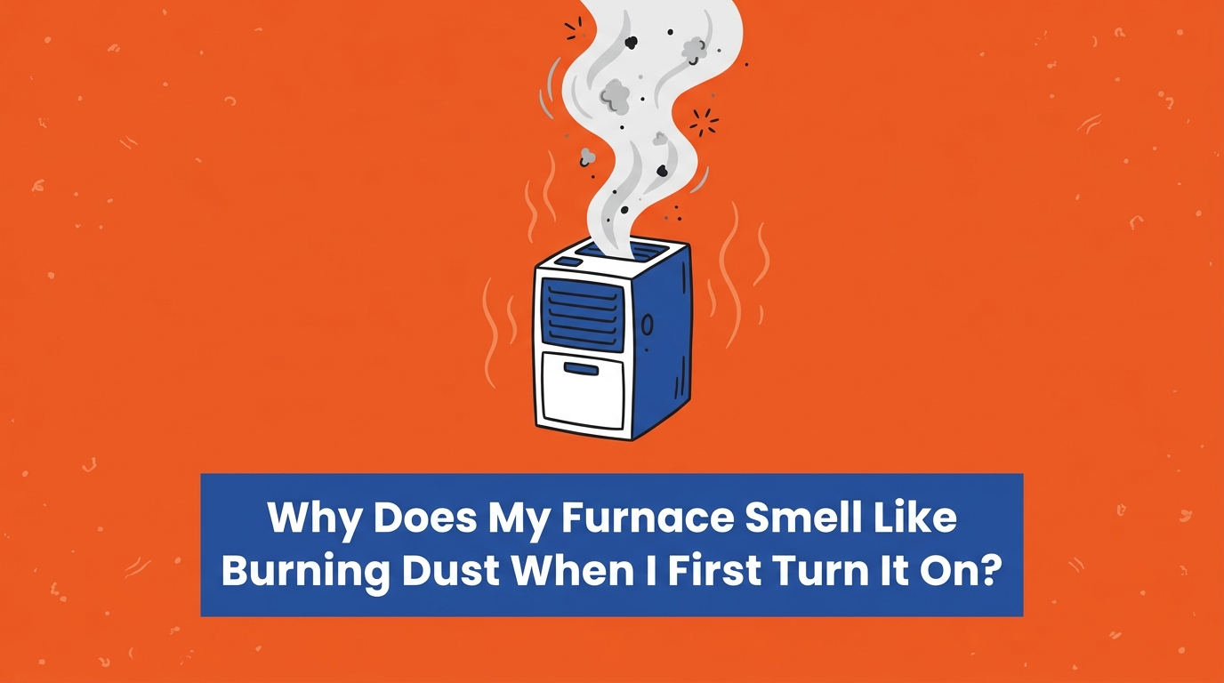 Why Does My Furnace Smell Like Burning Dust When I First Turn It On?