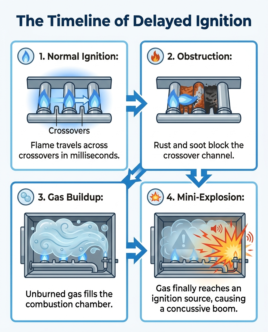 The Timeline of Delayed Ignition