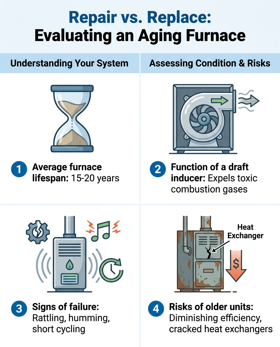 Repair vs. Replace: Evaluating an Aging Furnace