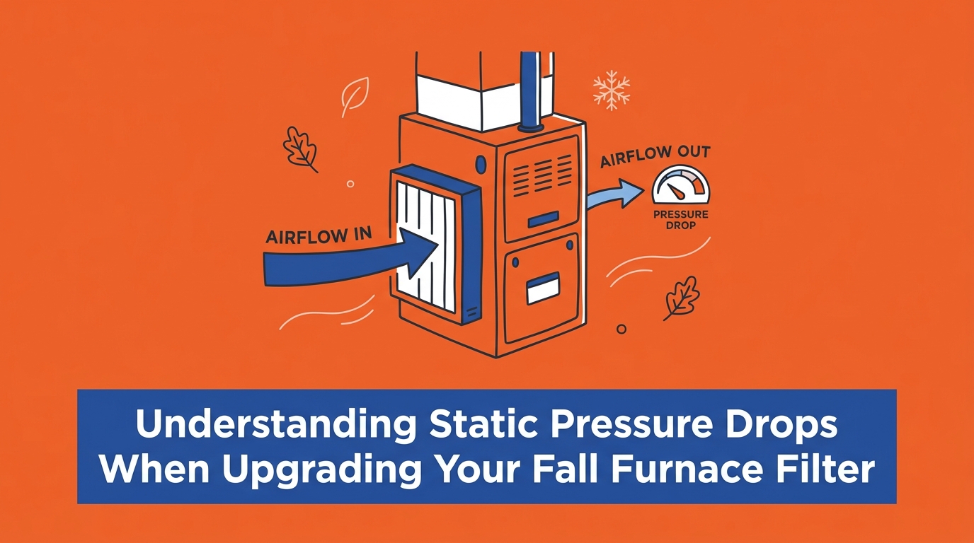 Understanding Static Pressure Drops When Upgrading Your Fall Furnace Filter