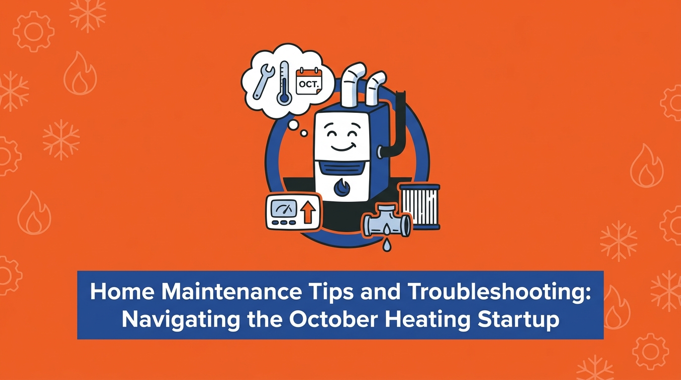 Home Maintenance Tips and Troubleshooting: Navigating the October Heating Startup