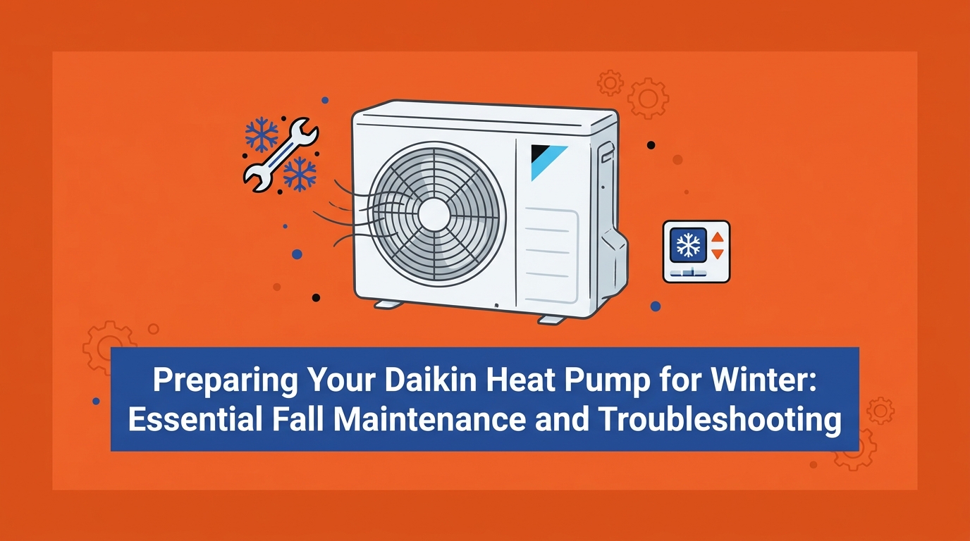 Preparing Your Daikin Heat Pump for Winter: Essential Fall Maintenance and Troubleshooting