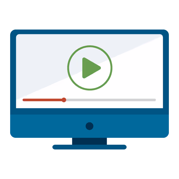 computer with video loading 