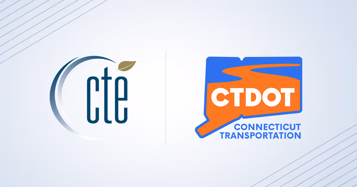 CTE logo and Connecticut transportation CTDOT logo 