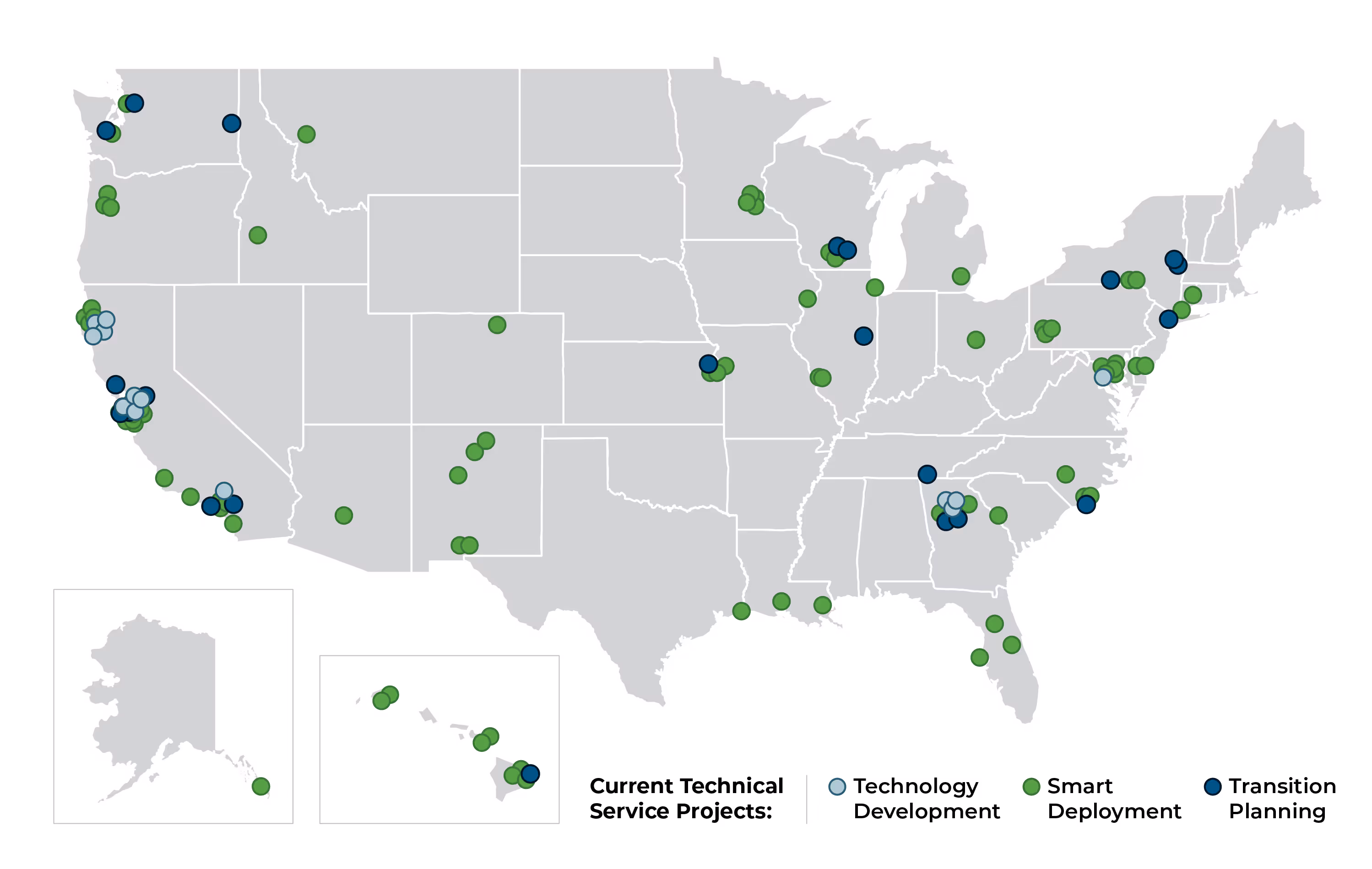 2025 CTE all Projects US map
