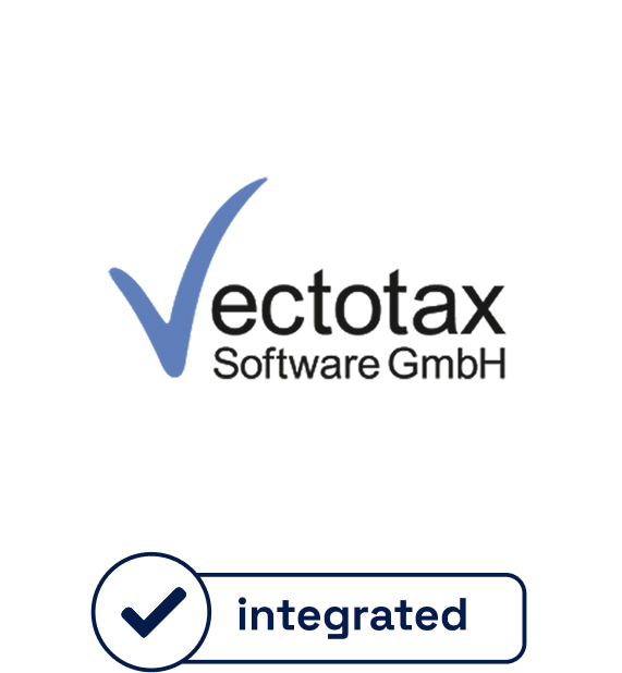 Our AI is fully integrated into the ERP software Vectotax from TaxMetall.