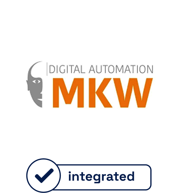 Our AI is fully integrated into the MES solution MK Ware by the company MKW Digital Automation.