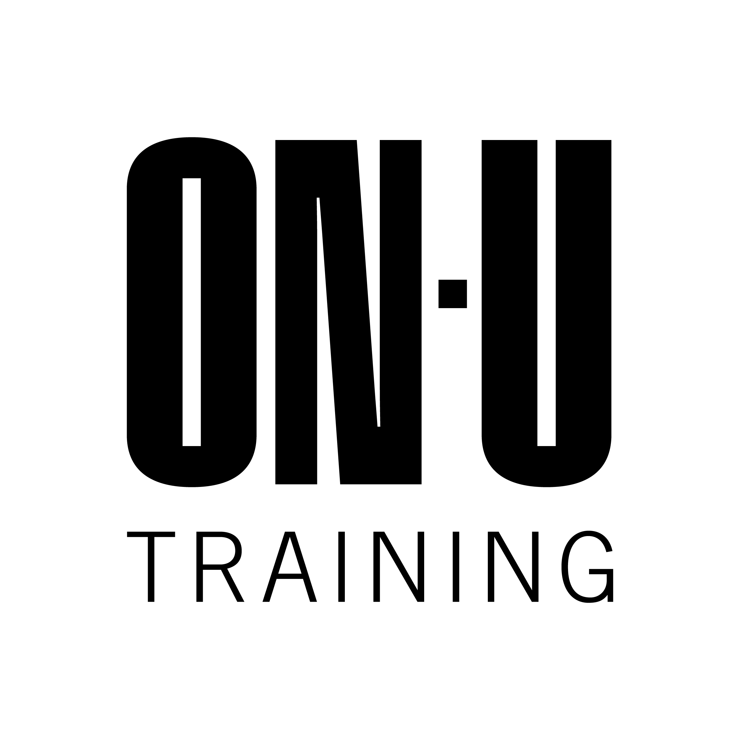 ON-U TRAINING text logo in bold uppercase letters on a white background.