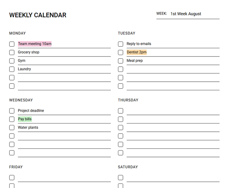 weekly-calendar