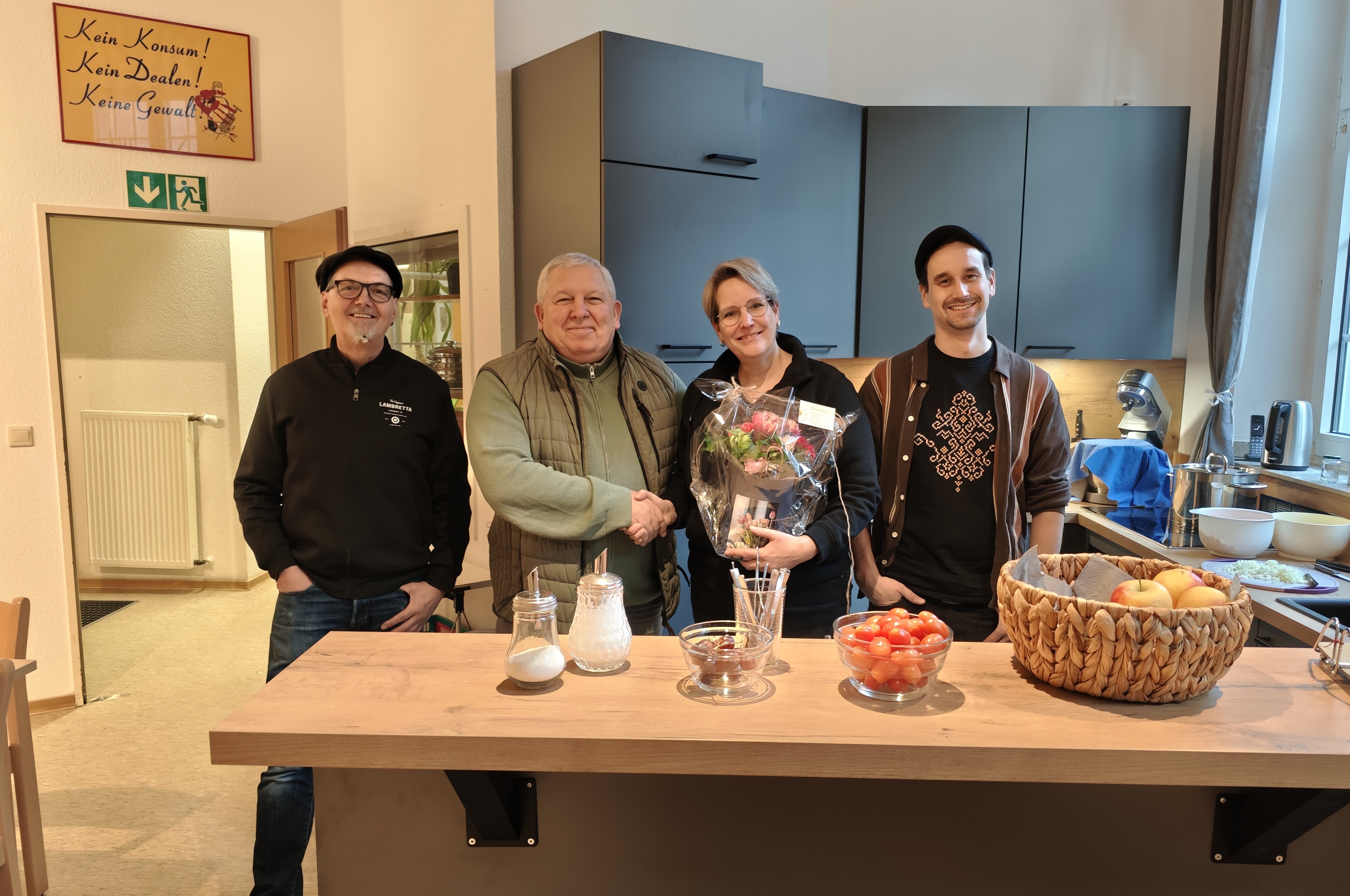 Nach Umbau und Sanierung - Neue Küche für das Café Kick