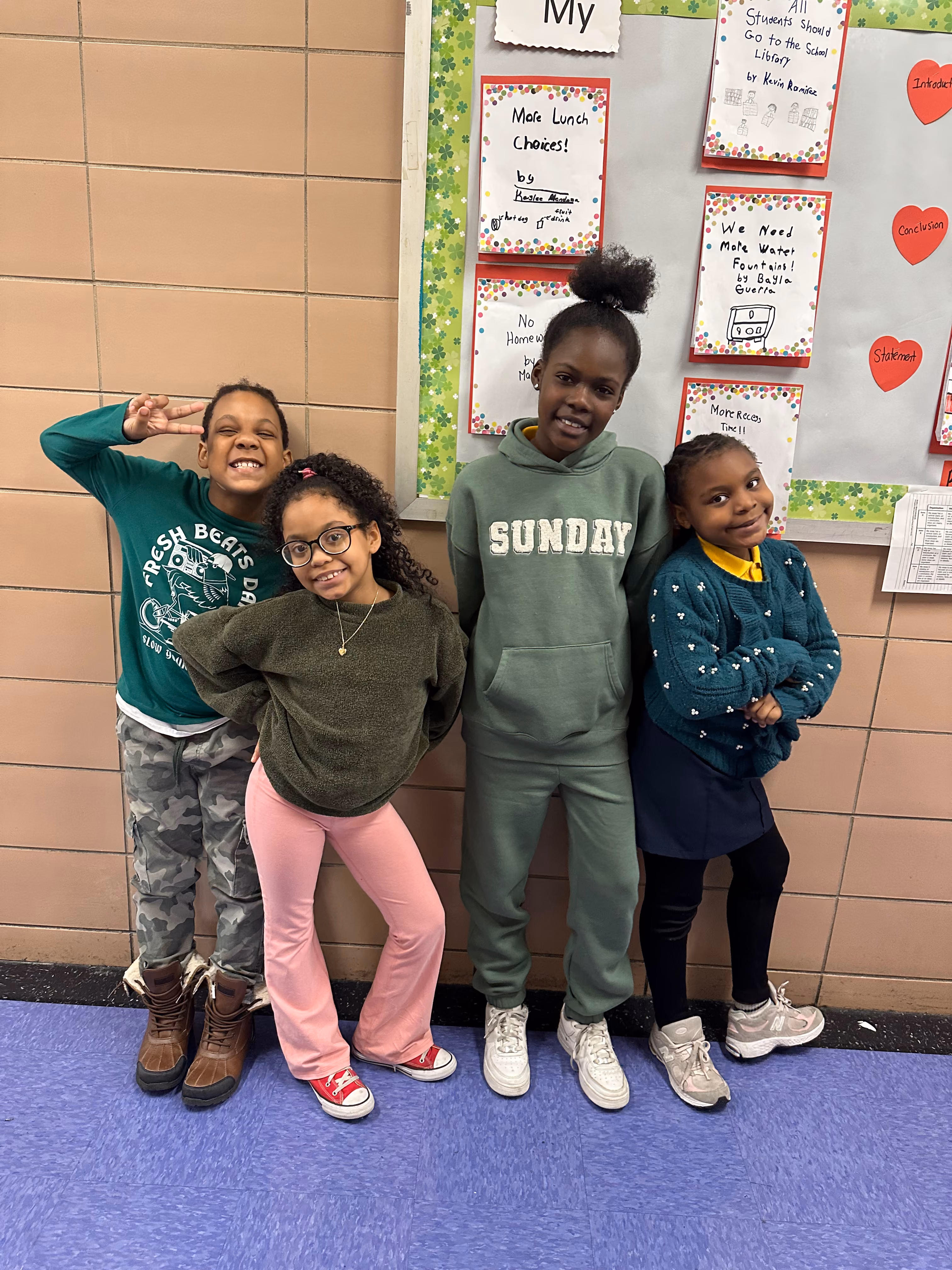 Children's Make their Pose for Photoshoot