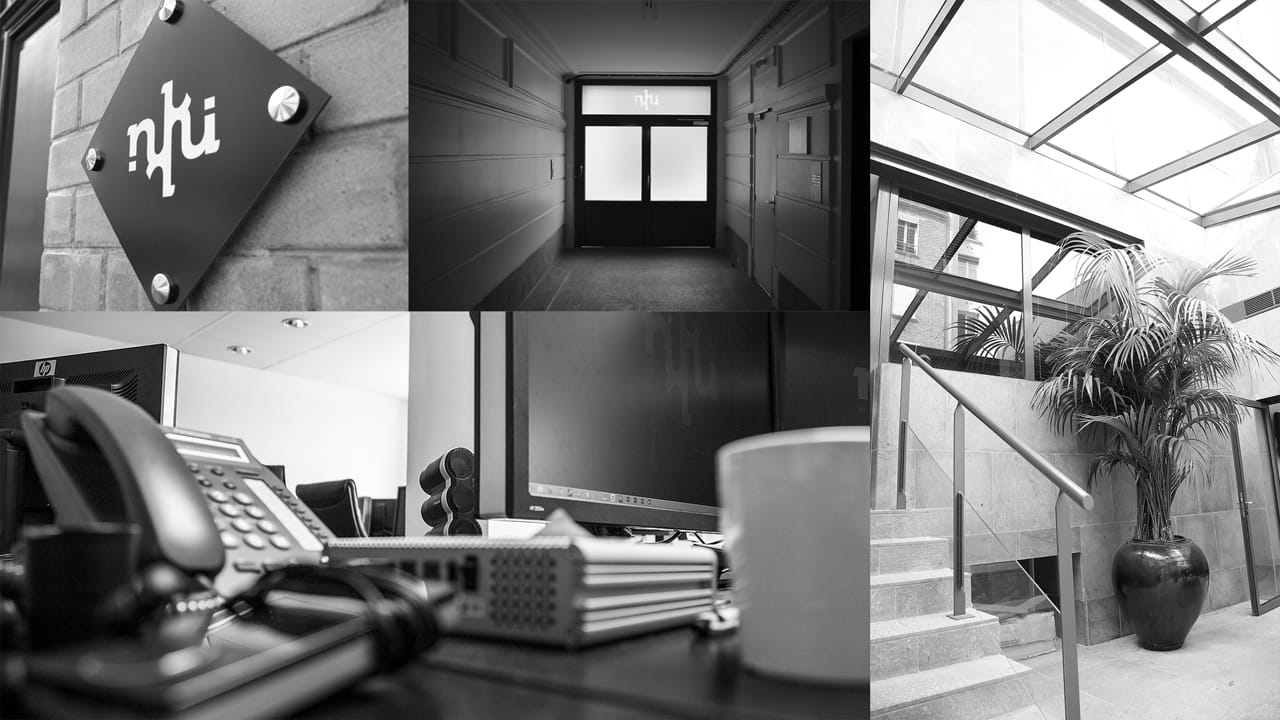 Inside NKI Studio — Custom-designed creative office in Paris (2014–2024), where Akama’s production team crafted award-winning animation and VFX.
