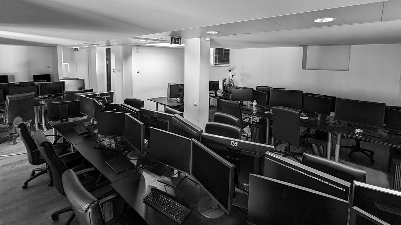 Inside NKI Studio — Custom-designed creative office in Paris (2014–2024), where Akama’s production team crafted award-winning animation and VFX.