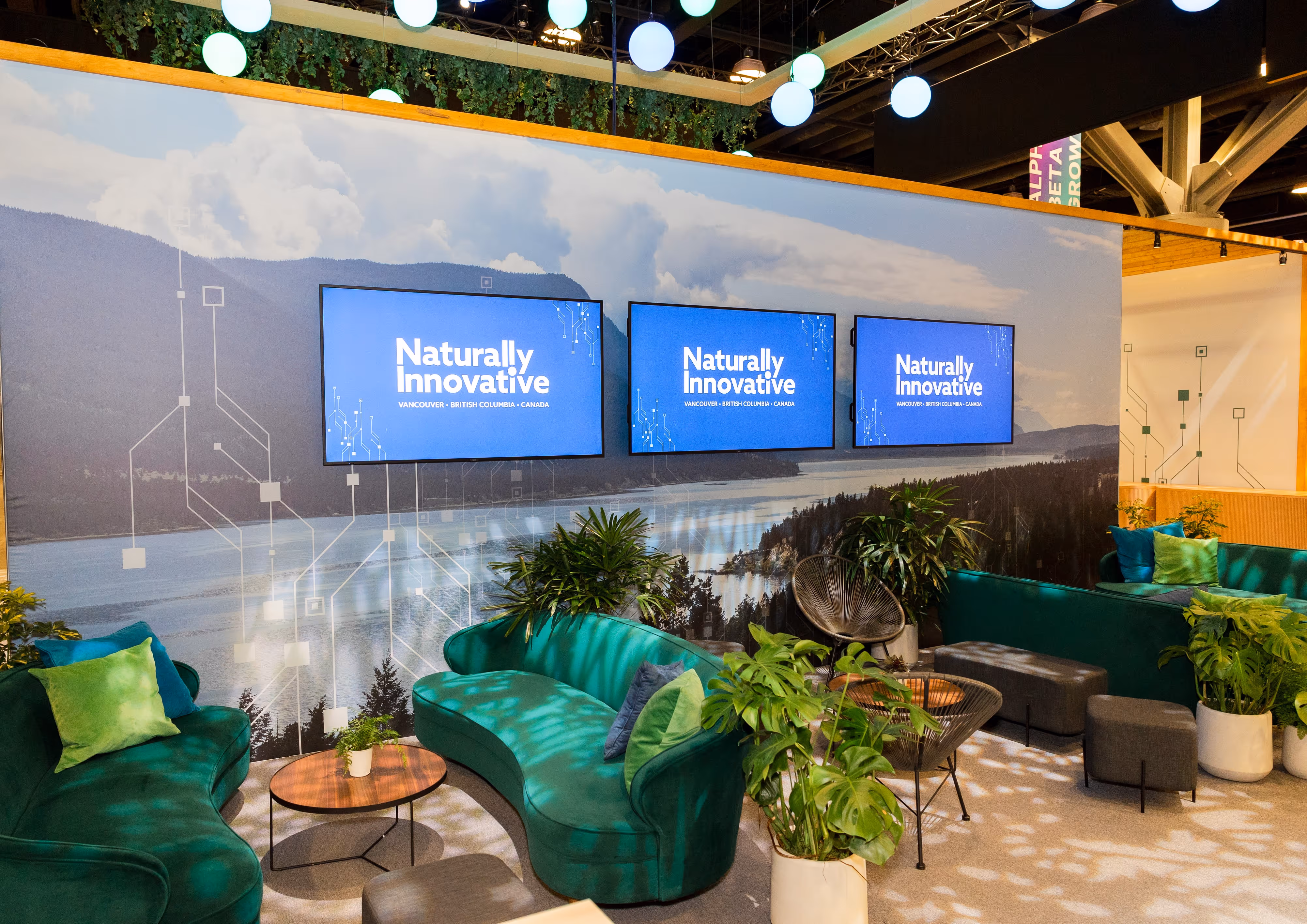 Stunning event lounge designed by Web Summit