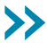 Double right-pointing blue chevron arrows.