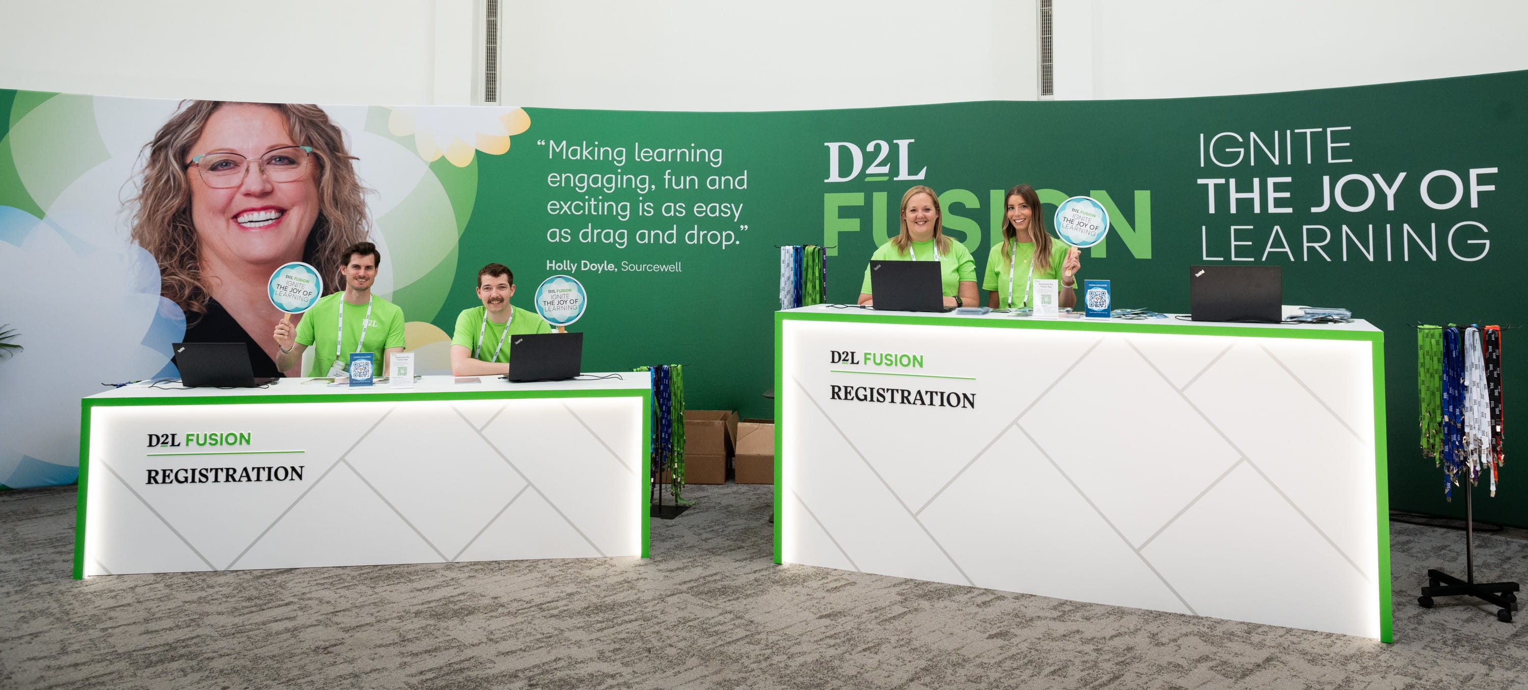 Event registration setup for D2L Fusion by TK Events