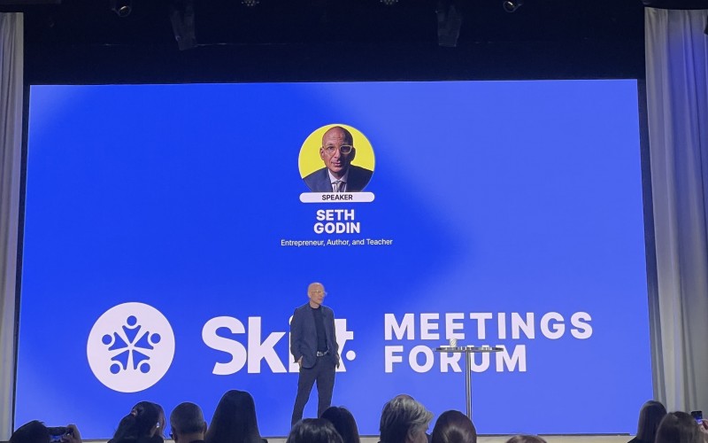 Seth Godin Speaking Onstage