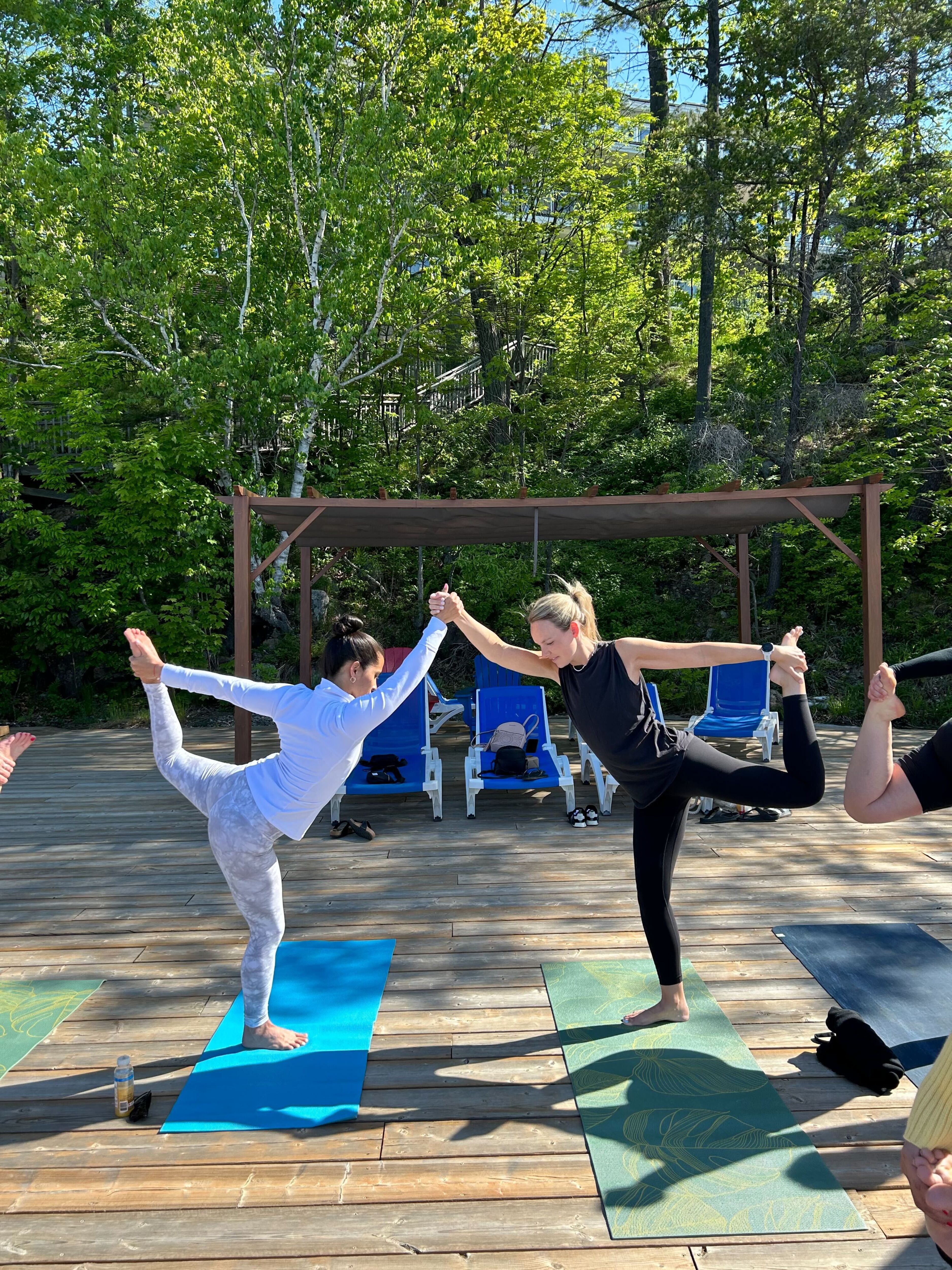 Yoga On the Dock
