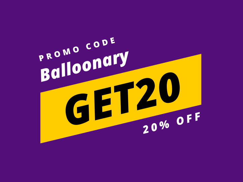 Balloonary Promo Code GET20