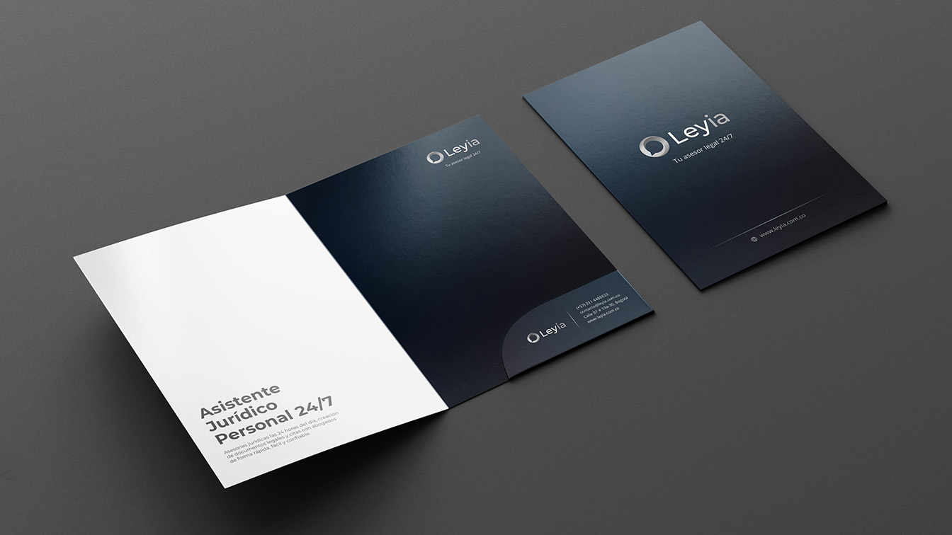 Leyia folder design