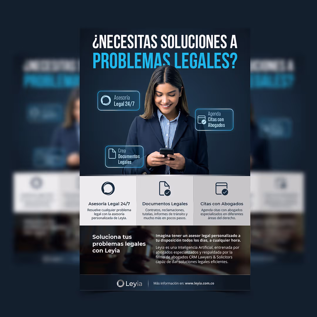 Advertising Flyer Leyia