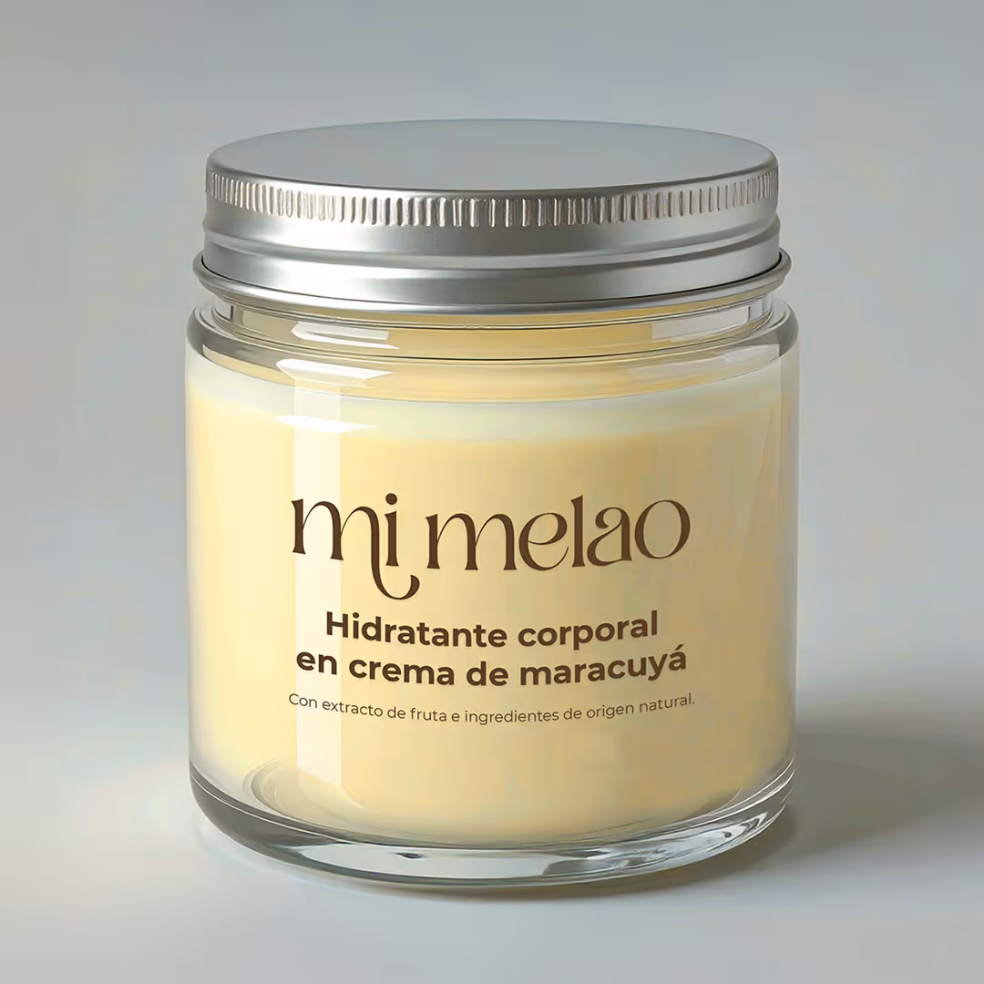 Jar of body cream Mi melao